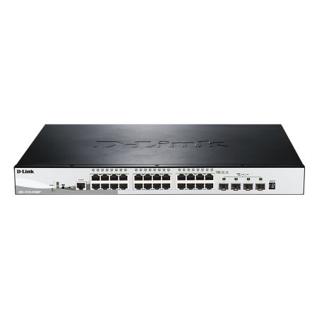D-LINK - DGS-1510-28XMP - Switch 24 ports PoE+ - 4 ports 10G SFP+ - 370W