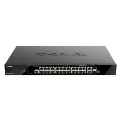 D-LINK - DGS-1520-28MP - Switch 24 ports PoE+ - 4 ports 10G SFP+ - 370W
