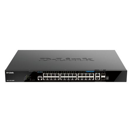 D-LINK - DGS-1520-28MP - Switch 24 ports PoE+ - 4 ports 10G SFP+ - 370W