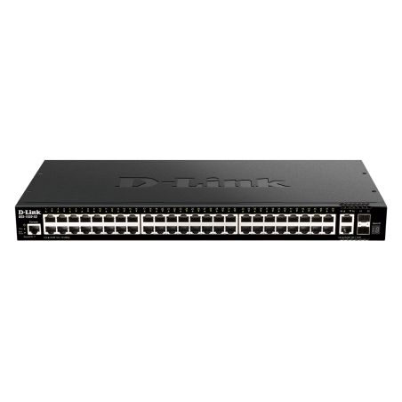 D-LINK - DGS-1520-52 - Switch 48 ports GbE - 4 ports 10G SFP+ - Stackable