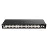 D-LINK - DGS-1520-52 - Switch 48 ports GbE - 4 ports 10G SFP+ - Stackable