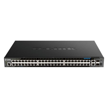 D-LINK - DGS-1520-52MP - Switch 48 ports PoE+ - 4 ports 10G SFP+ - 370W