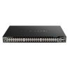 D-LINK - DGS-1520-52MP - Switch 48 ports PoE+ - 4 ports 10G SFP+ - 370W