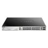 D-LINK - DGS-3130-30PS - Switch 24 ports GbE PoE+ - 4 SFP - 2 SFP+ - Stackable
