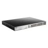 D-LINK - DGS-3130-30PS - Switch 24 ports GbE PoE+ - 4 SFP - 2 SFP+ - Stackable