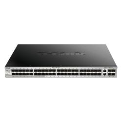 D-LINK - DGS-3130-54S - Switch 48 ports SFP - 6 ports SFP+ - Stackable