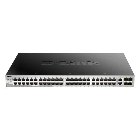 D-LINK - DGS-3130-54TS - Switch 48 ports GbE - 4 SFP - 2 SFP+ - Stackable