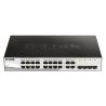 D-LINK - DGS-1210-16 - Switch 16 ports Gigabit - 2 ports Combo GbE/SFP - L2