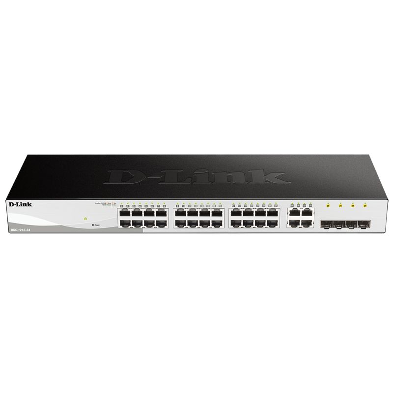 D-LINK - DGS-1210-24 - Switch 24 ports Gigabit - 4 ports Combo GbE/SFP - L2