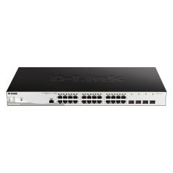D-LINK - DGS-1210-28P/ME - Switch 24 ports PoE+ - 4 ports SFP - ME Series - 193W