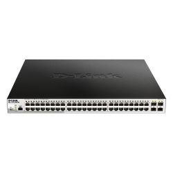 D-LINK - DGS-1210-52MP/ME - Switch 48 ports PoE+ - 4 ports SFP - ME Series - 370W