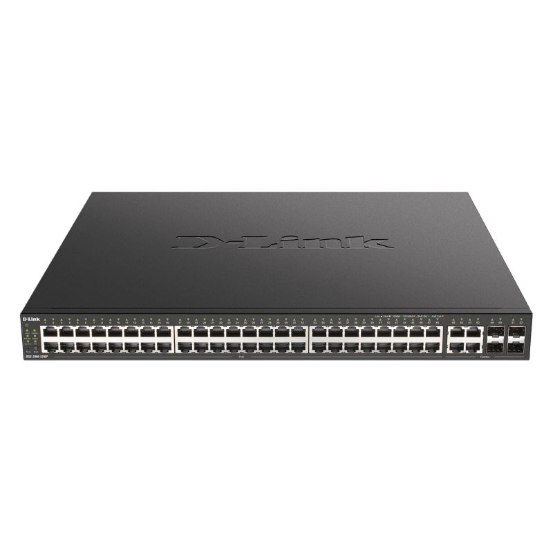 D-LINK - DGS-2000-52MP - Switch 48 ports PoE+ - 4 ports SFP - 370W