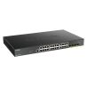 D-LINK - DGS-1250-28XMP - Switch 24 ports PoE+ - 4 ports SFP+ - 370W
