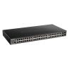 D-LINK - DGS-1250-52X - Switch 48 ports GbE - 4 ports SFP+ - Smart Managed