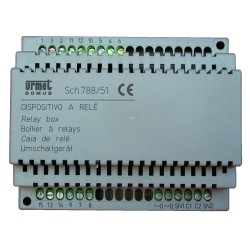 URMET - Relais Commutation 4 Plaques