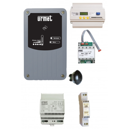 URMET - Kit V410A+Centra Ipcv2083+1T25
