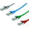 Cordon RJ45 CAT6A FTP 100 ohms - LSOH - 1m - à languette Blanc