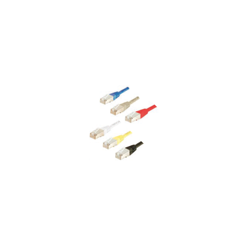 Cordon CAT6 F/UTP 4 paires 100 ohms Rouge