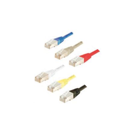 Cordon CAT6 F/UTP 4 paires 100 ohms Rouge