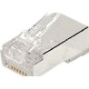 Connecteurs RJ 45 CAT6 multibrin non blindé